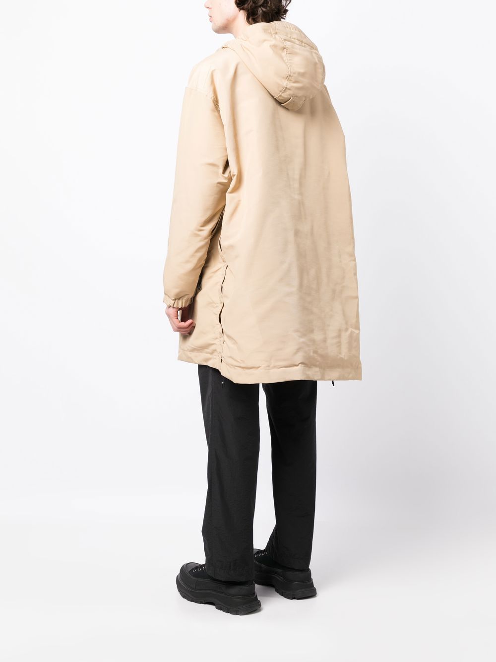 Half Zip-Up Padded Coat