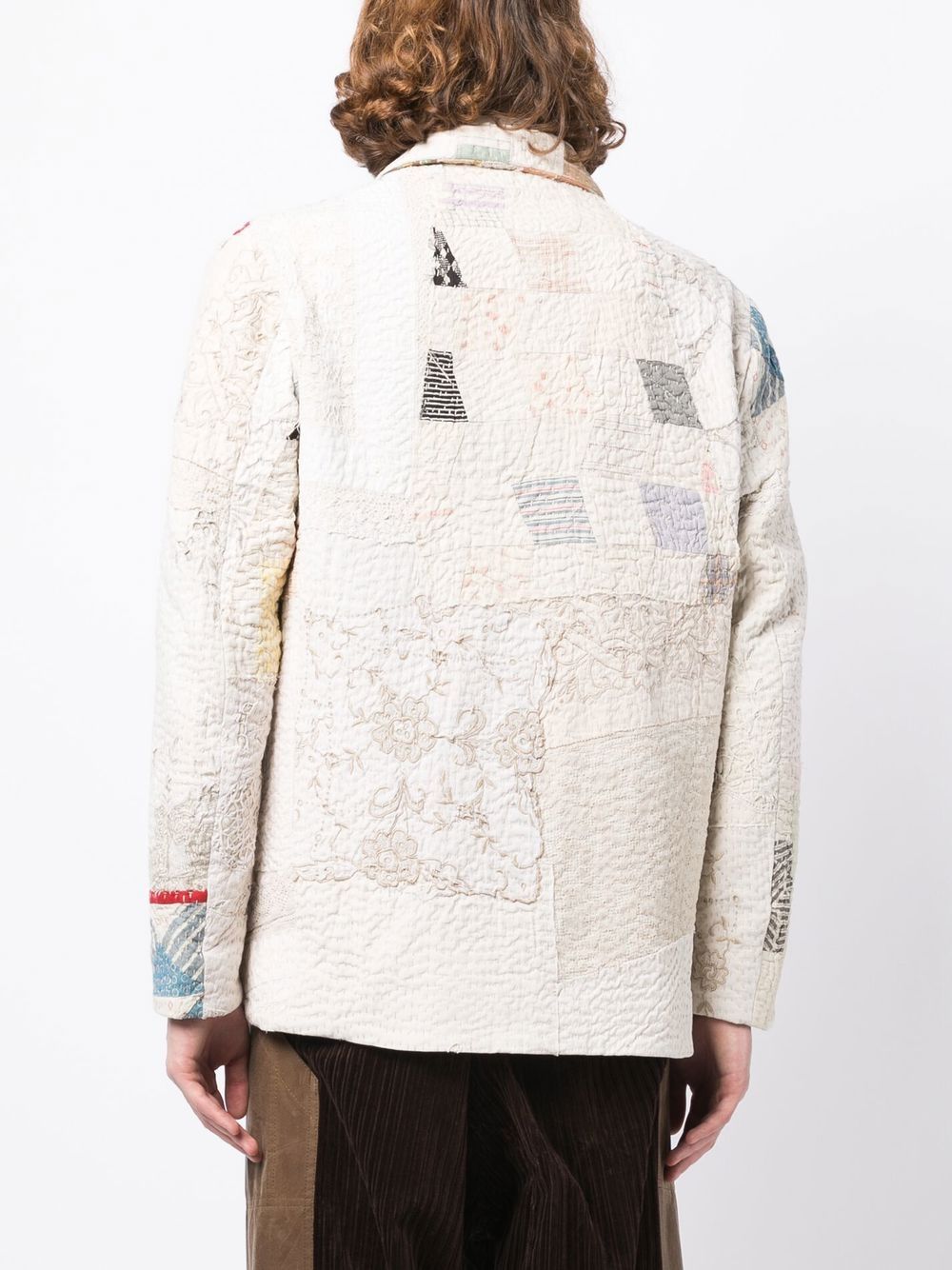 Patchwork-Design Jacket