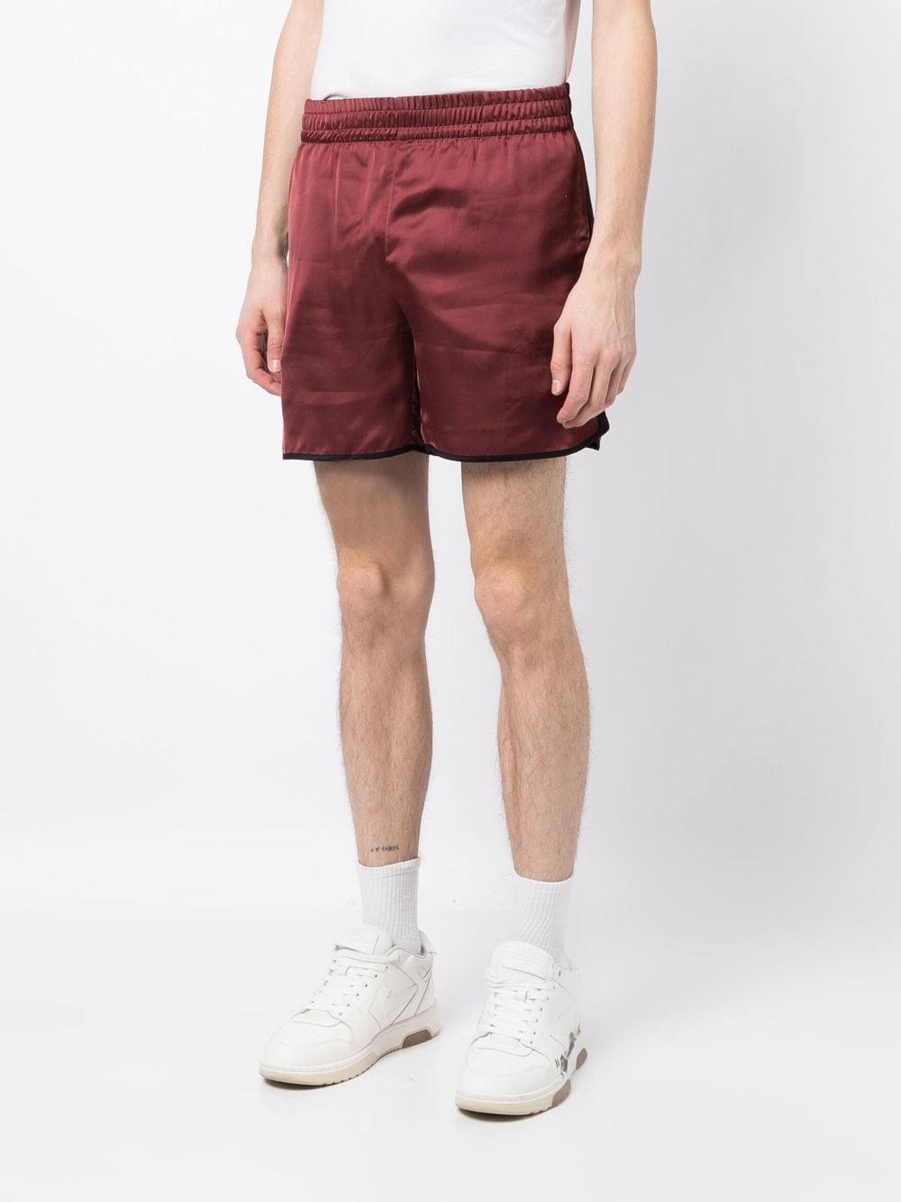 Satin-Finish Shorts