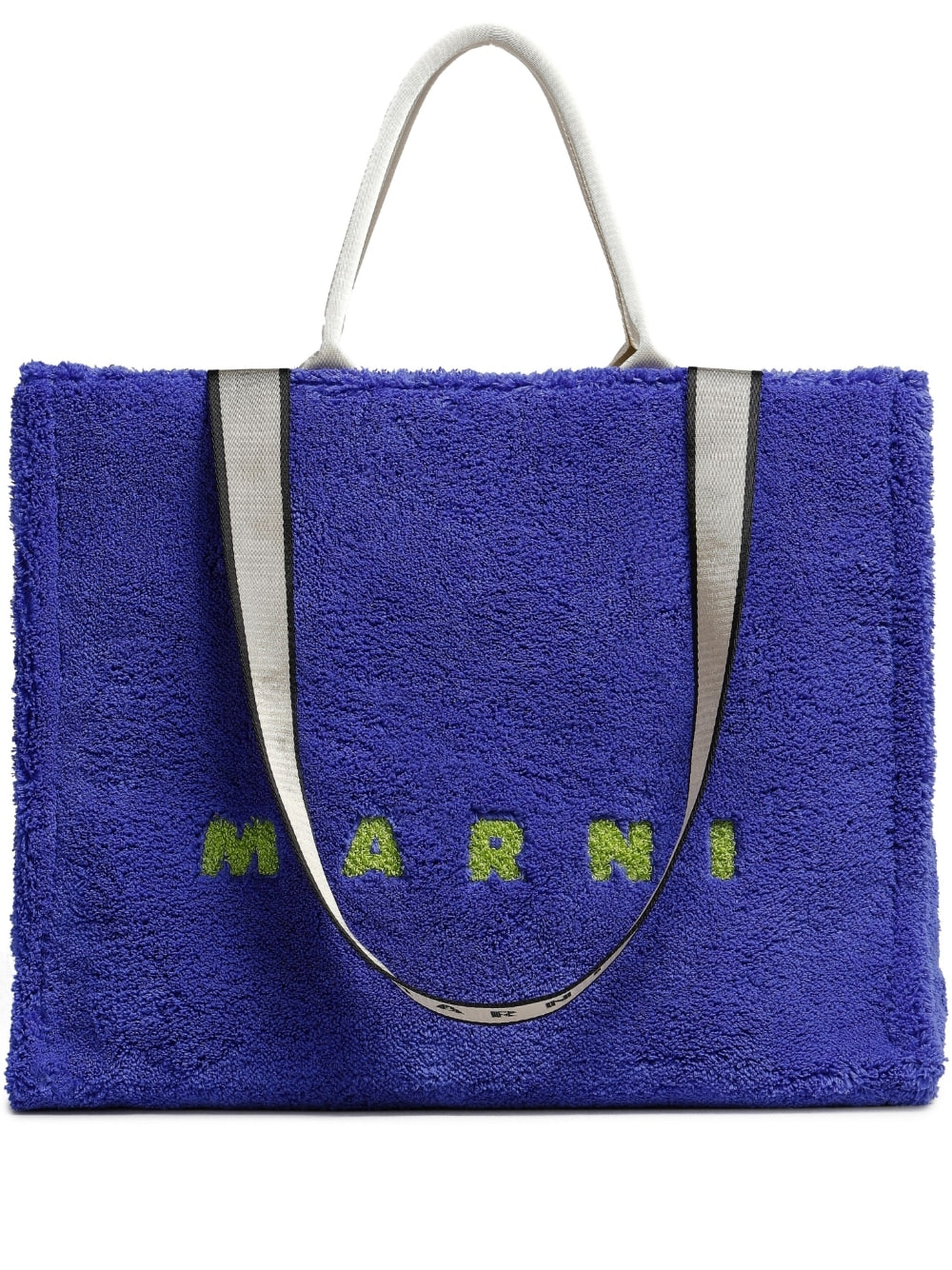 Terry-Cloth Logo Tote Bag