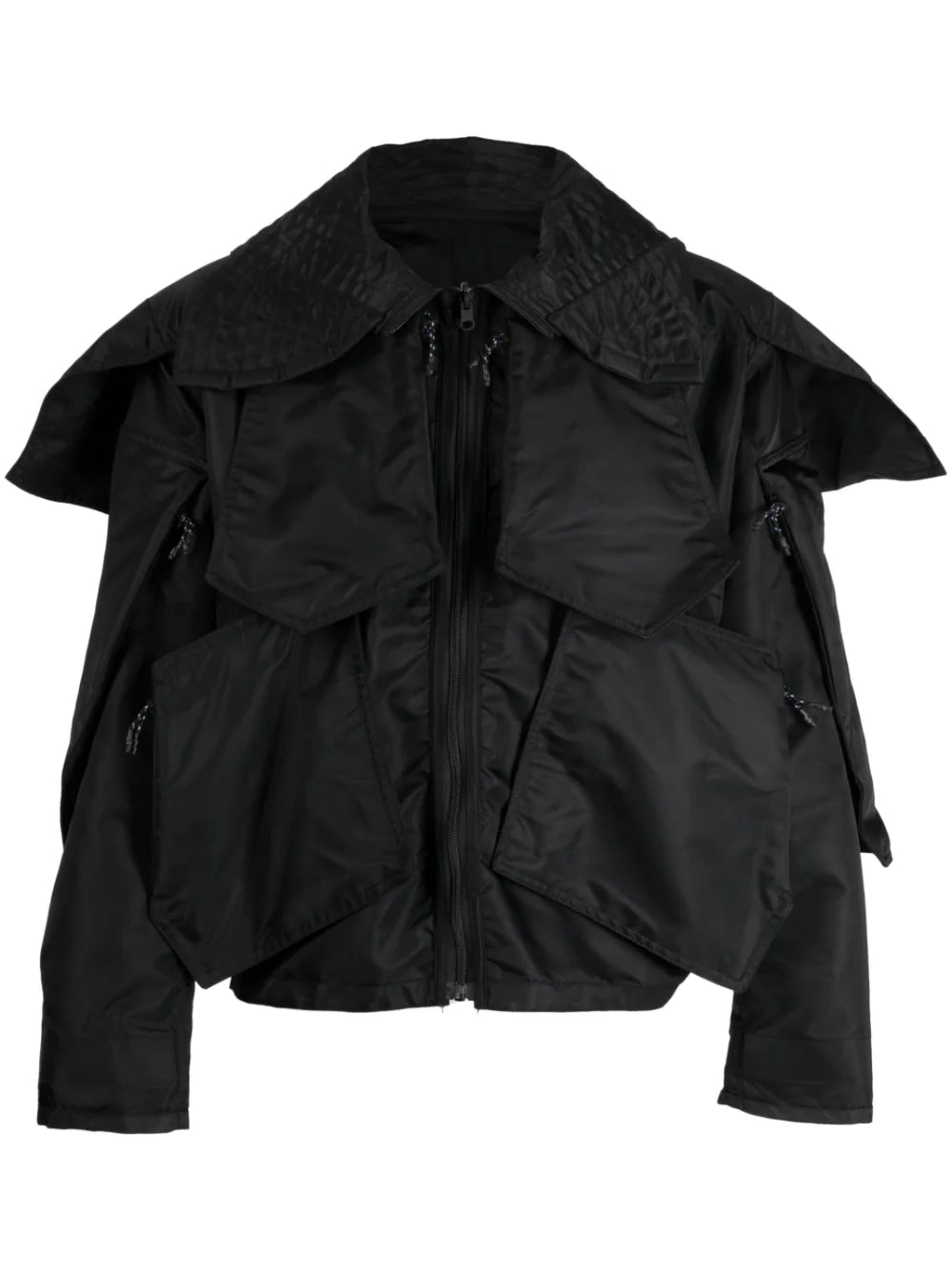 Oversize-Pointed-Pocket Jacket