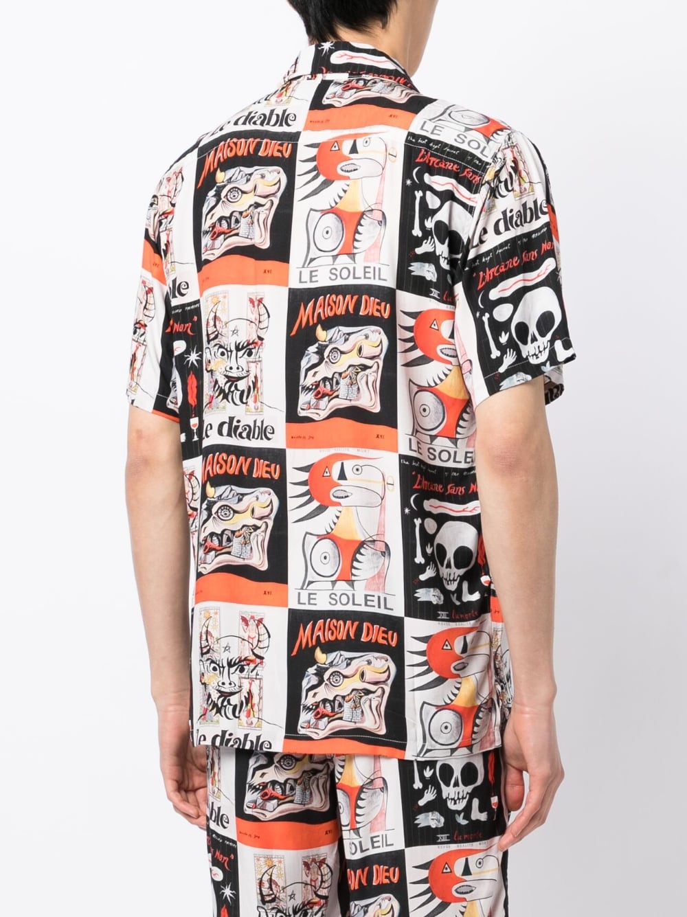 Graphic-Print Short-Sleeve Shirt