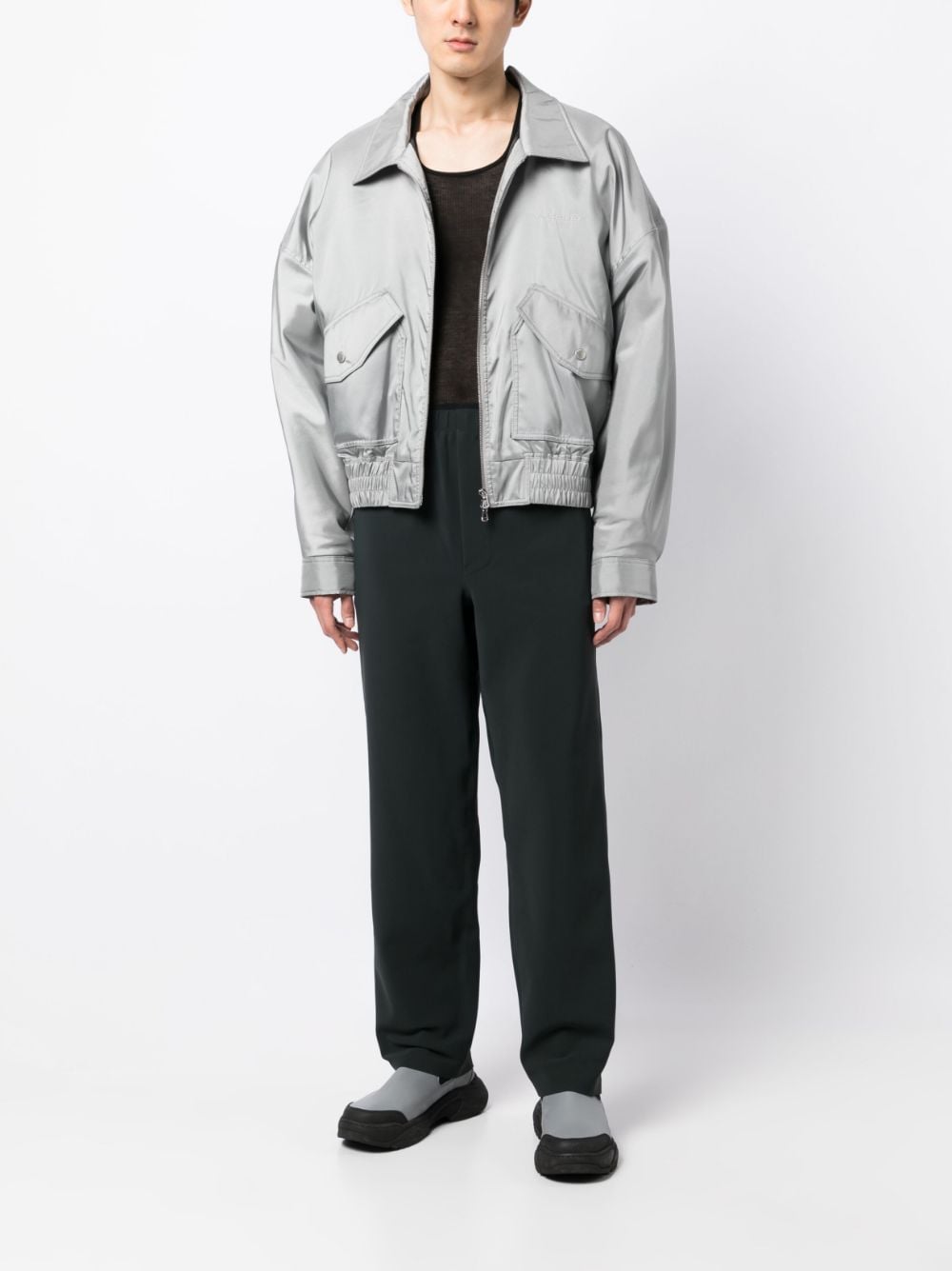 Straight-Leg Track Pants