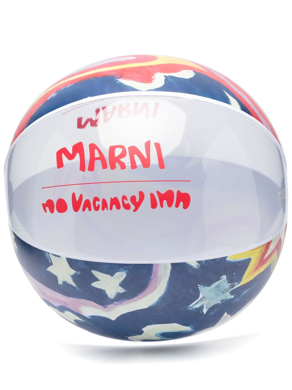 Graphic-Print Inflatable Ball