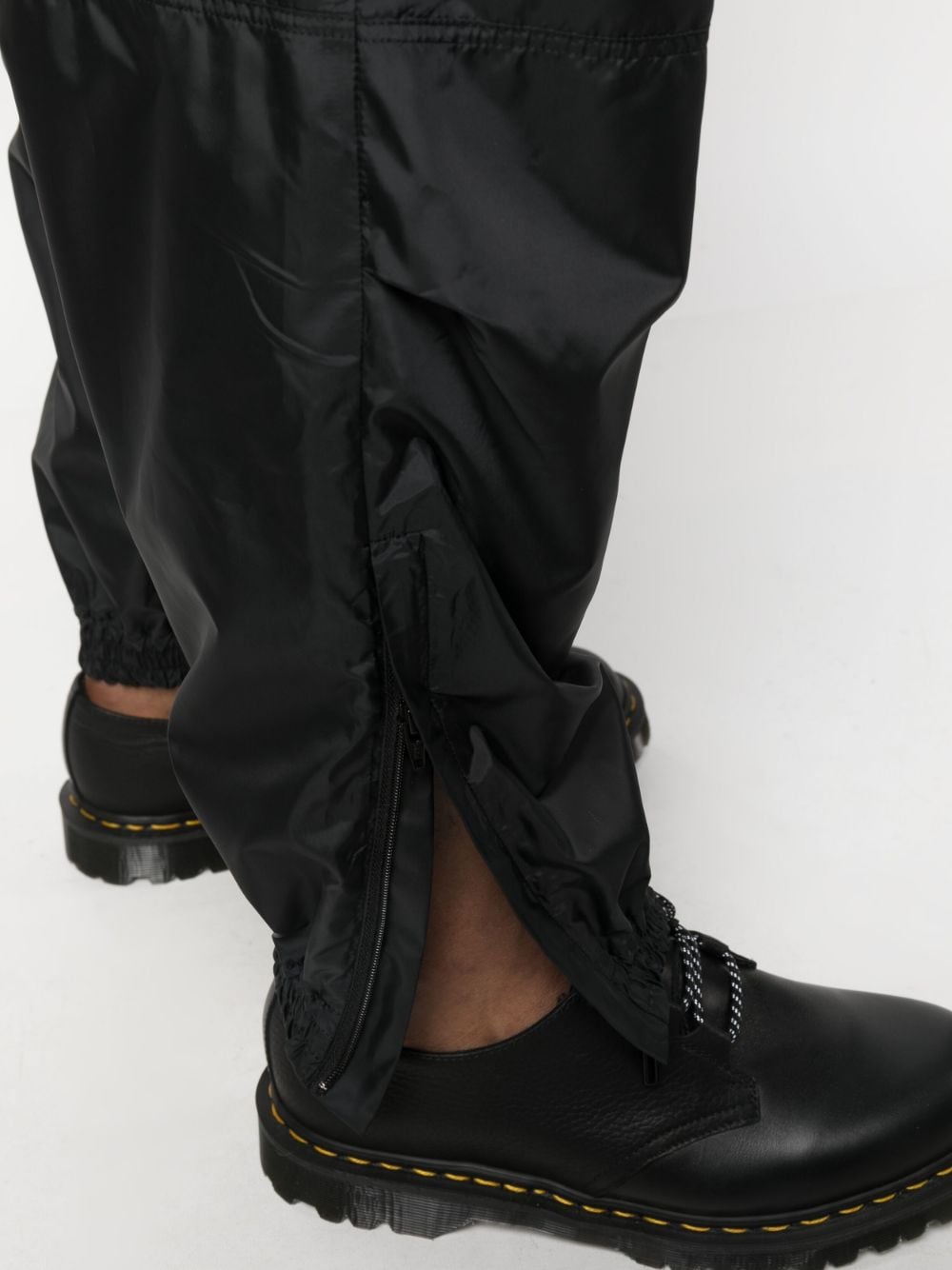 Elastic-Waist Panelled Track Pants