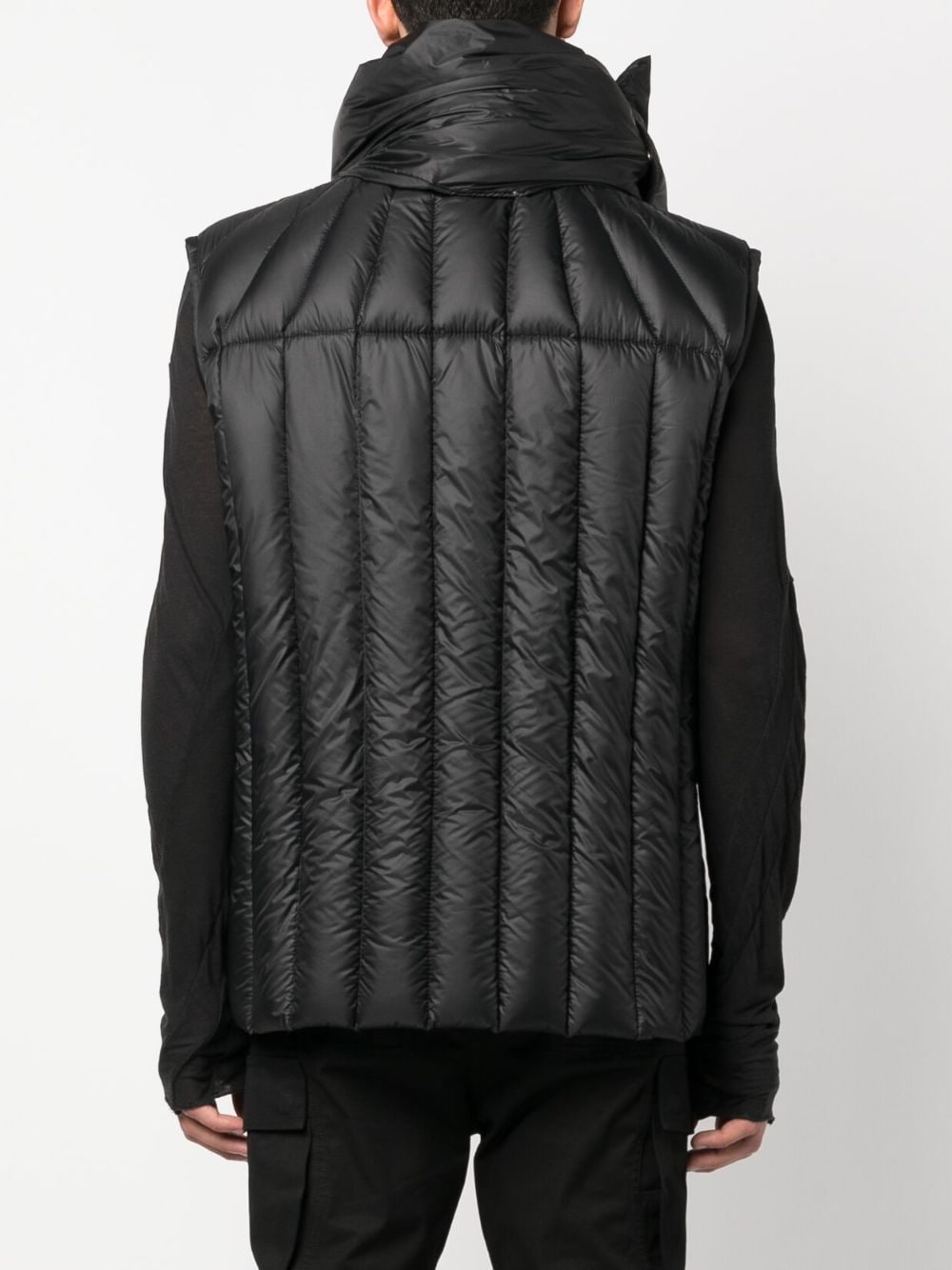 Gimp Detachable-Neck Padded Gilet