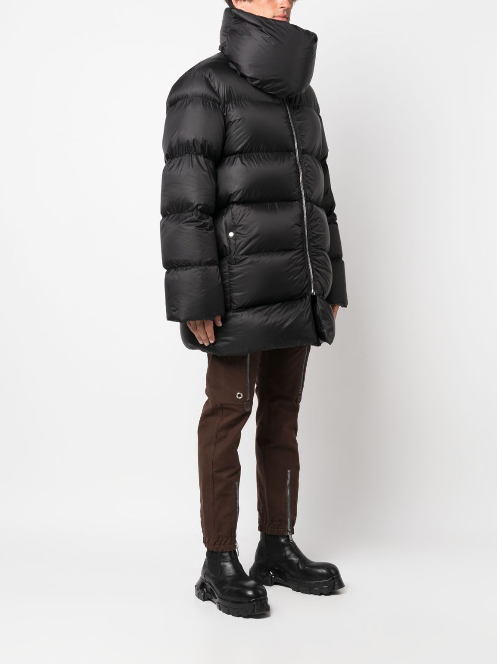 High-Neck Puffer Coat