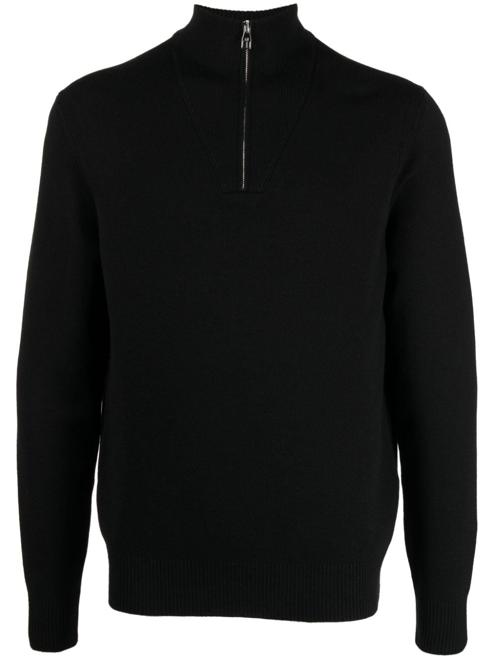 Half-Zip Wool Jumper